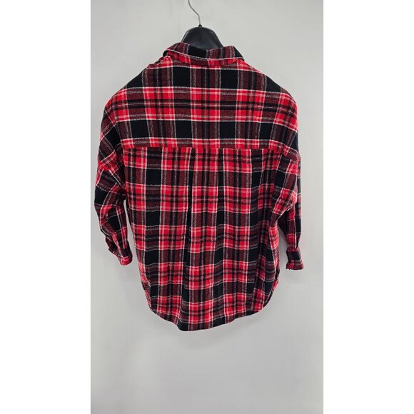 NEW!!! French Connection Men's Flannel Plaid Shirt Size Large‎ - Picture 5 of 5
